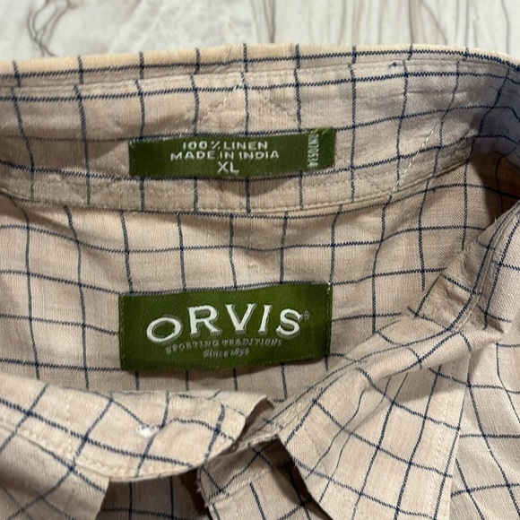 Orvis linen shirt - Picture 2 of 3
